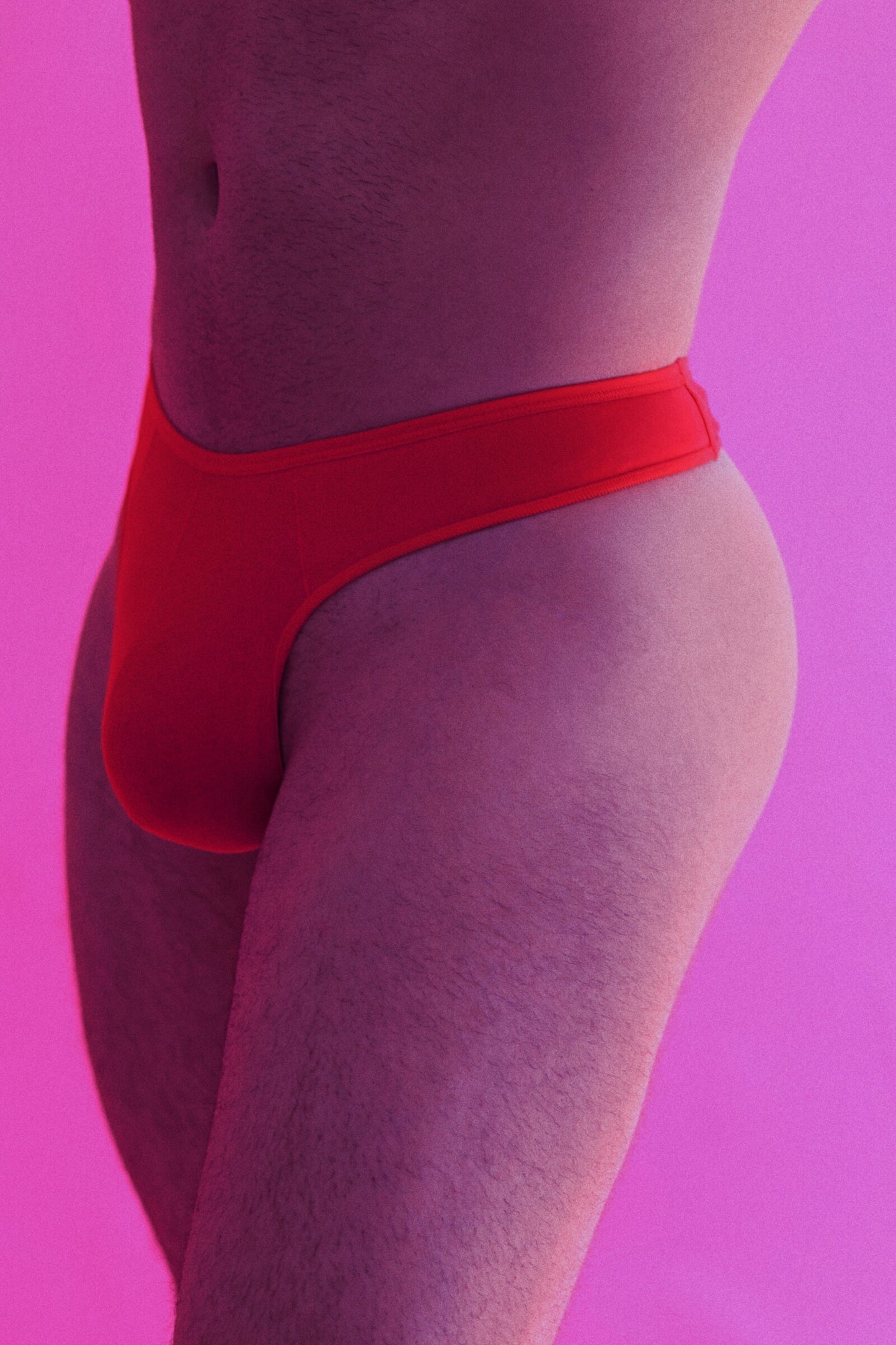 Crimson Red Thong