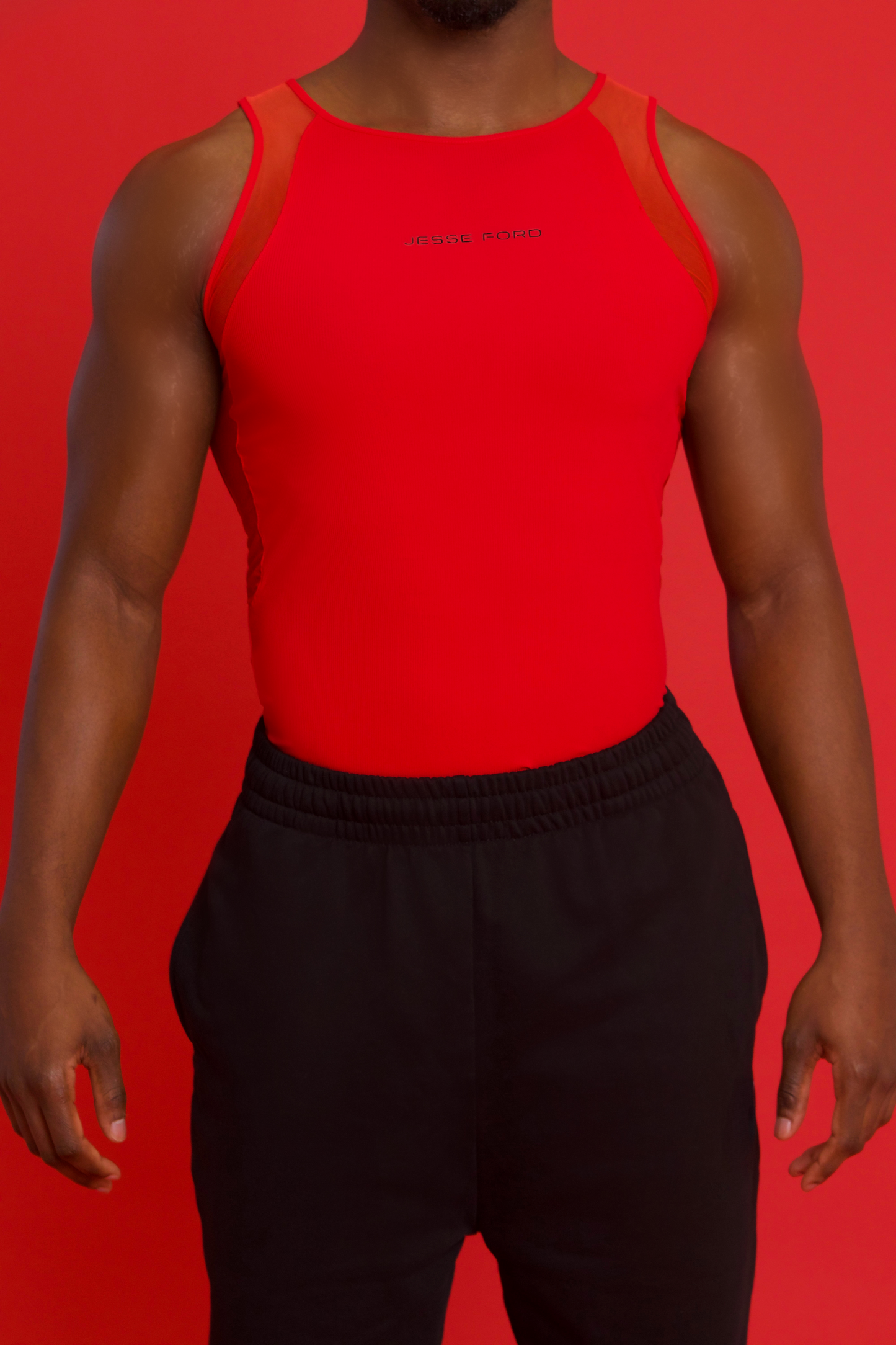 Oblique Red Tank