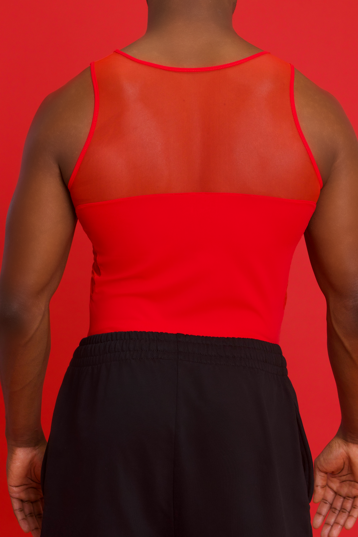 Oblique Red Tank