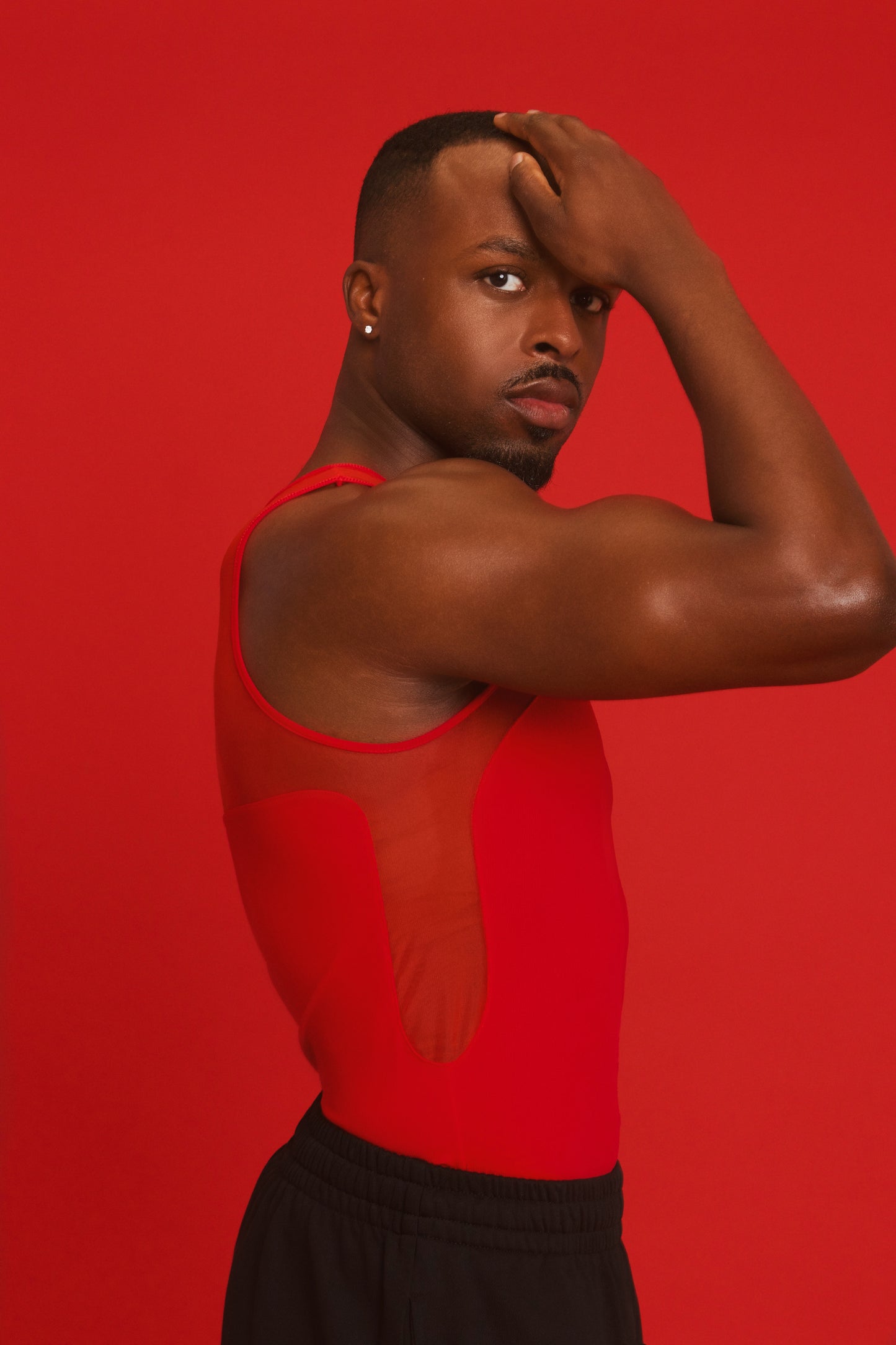 Oblique Red Tank