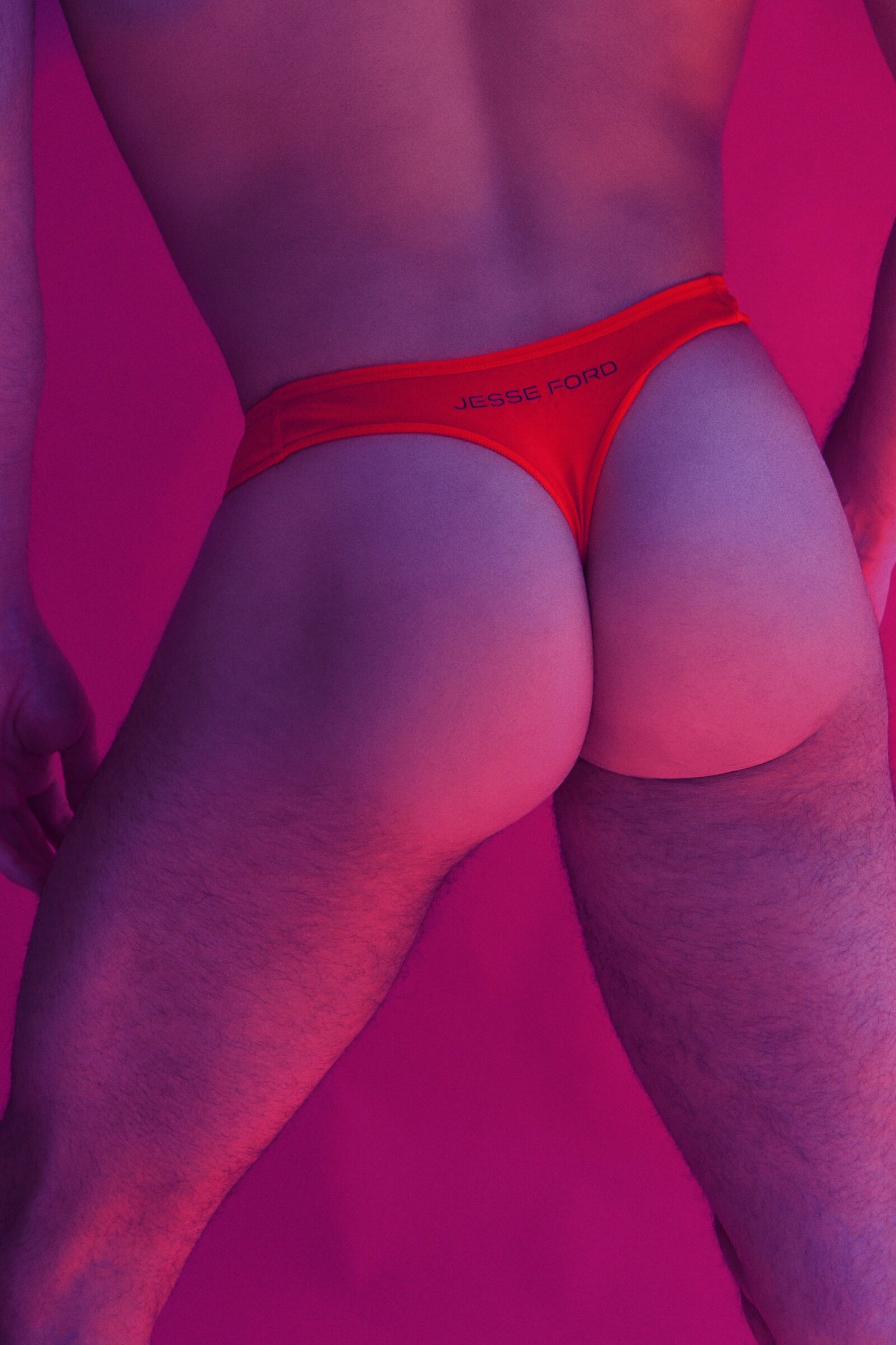 Crimson Red Thong